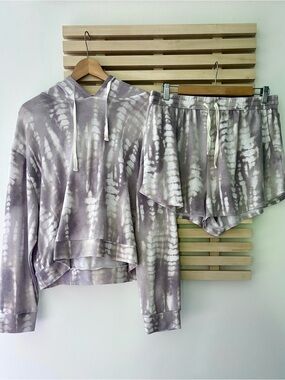 Lounge Set Dress Forum Los Angeles | Tie-Dye Hoodie & Shorts  | Size L